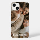 Persoonlijke foto naam op maat Case-Mate iPhone case (Achterkant)