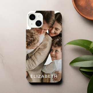 Persoonlijke foto naam op maat Case-Mate iPhone 14 hoesje