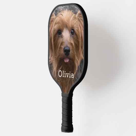 Persoonlijke foto-naam pickleball paddle (Links)