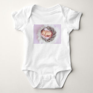 Persoonlijke foto nieuwe baby cadeau baby shower romper