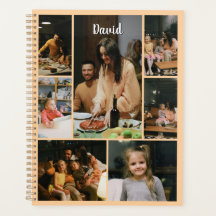Persoonlijke foto-omslag planner