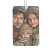 Persoonlijke foto op maat luchtverfrisser (Achterkant)