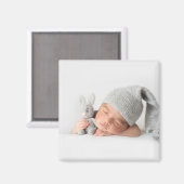 Persoonlijke foto op maat magneet (Voorkant / Achterkant)