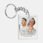 Persoonlijke foto opa sleutelhanger (Voorkant Links)