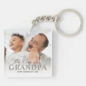 Persoonlijke foto opa sleutelhanger (Achterkant)