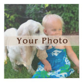 Persoonlijke foto-opname met uw 5 foto's kubus (Voorkant)