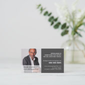 Persoonlijke foto, otolaryngoloog visitekaartje (Staand voorkant)