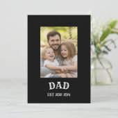 Persoonlijke Foto Papa Beste (Staand voorkant)