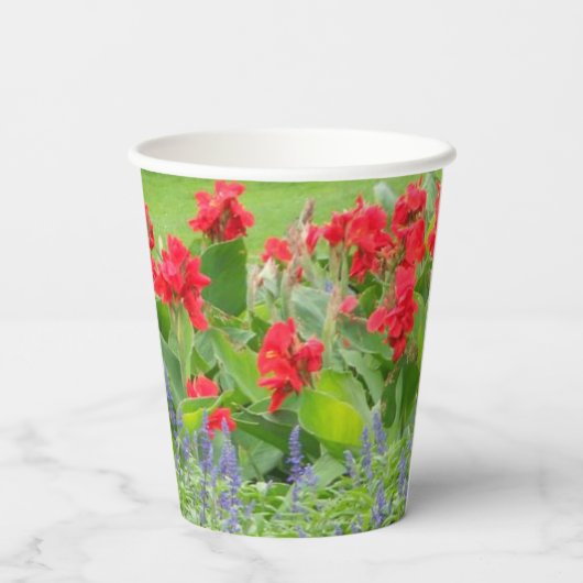 Persoonlijke foto papieren bekers (Achterkant)