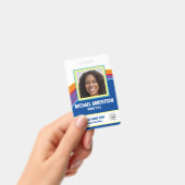 Persoonlijke foto personeelsbadge badge (Handheld)