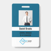 Persoonlijke foto personeelslogo badge (Voorzijde)