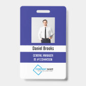 Persoonlijke foto personeelslogo badge (Voorzijde)