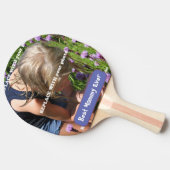 Persoonlijke foto Ping Pong Paddles Tafeltennisbatje (Zijkant)