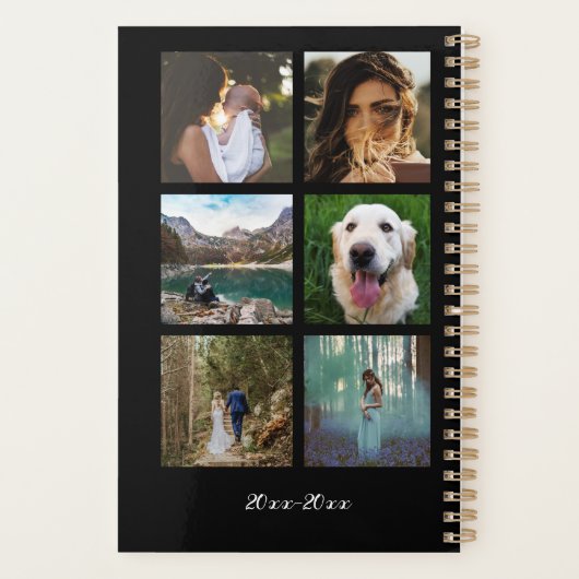 Persoonlijke foto planner (Achterkant)