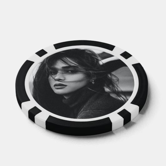 Persoonlijke foto poker chips (Enkel)