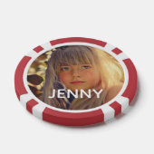 Persoonlijke foto poker chips (Enkel)