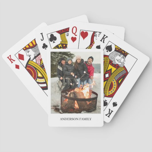 Persoonlijke foto pokerkaarten (Achterkant)