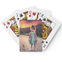 Persoonlijke foto pokerkaarten - Aangepaste speelk
