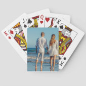 Persoonlijke foto pokerkaarten - Aangepaste speelk (Achterkant)