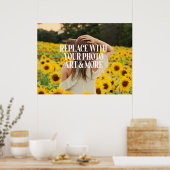Persoonlijke foto poster (Keuken)