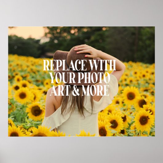 Persoonlijke foto poster (Voorkant)