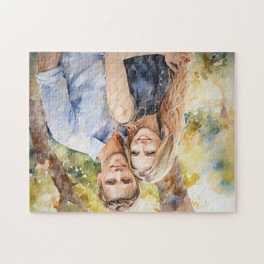 Persoonlijke foto-puzzle legpuzzel (Horizontaal)