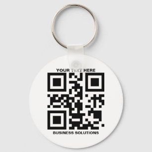 Persoonlijke foto-QR-code en/of Logo koffie-Mok Sleutelhanger
