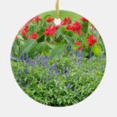 Persoonlijke foto rondom keramische versiering keramisch ornament (Achterkant)