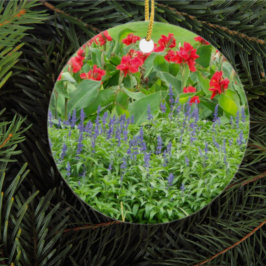 Persoonlijke foto rondom keramische versiering keramisch ornament