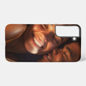 Persoonlijke foto samsung galaxy hoesje (Achterkant horizontaal)