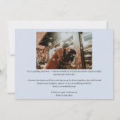 Persoonlijke foto save the date kaart (Achterkant)