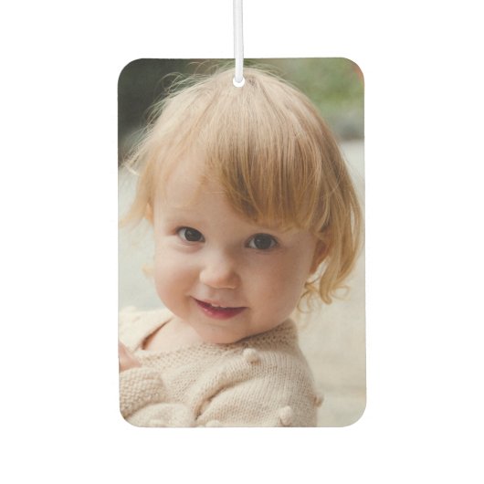 Persoonlijke foto | Schattig gezin 2 Afbeelding au Luchtverfrisser (Voorkant)