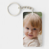 Persoonlijke foto | Schattig gezin 2 Afbeelding Sleutelhanger (Voorkant)