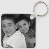 Persoonlijke foto sleutelhanger (Achterkant)