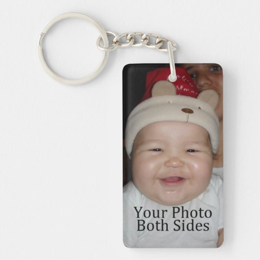 Persoonlijke foto sleutelhanger (Voorkant)