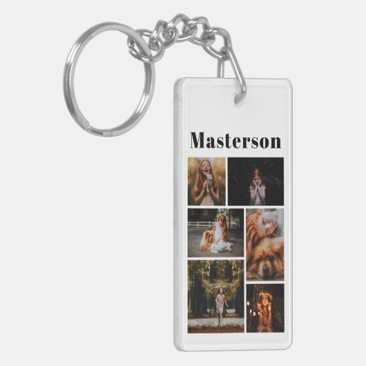 Persoonlijke foto sleutelhanger (Voorkant Links)