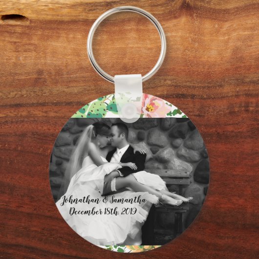 Persoonlijke foto Sleutelhanger Bohemian Cactus Su (Voorkant)