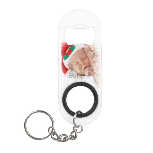 Persoonlijke foto sleutelhanger flessenopener