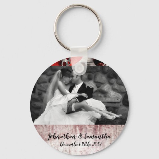 Persoonlijke foto Sleutelhanger landsleutel voor m (Voorkant)