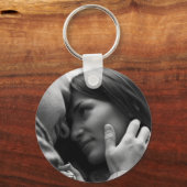 Persoonlijke foto-sleutelhanger, paar aangepaste f sleutelhanger (Voorkant)