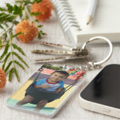 Persoonlijke foto-Sleutelhanger Sleutelhanger (Voorkant Rechts)