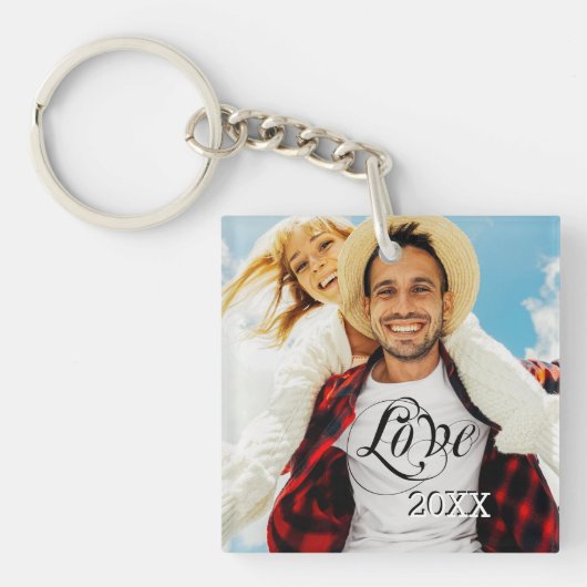 Persoonlijke foto-Sleutelhanger Sleutelhanger (voorkant)