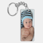 Persoonlijke foto-Sleutelhanger Sleutelhanger (Voorkant Links)