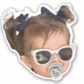Persoonlijke Foto Sticker Aangepaste Foto Stickers (Voorkant)