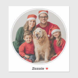 Persoonlijke foto-sticker sticker