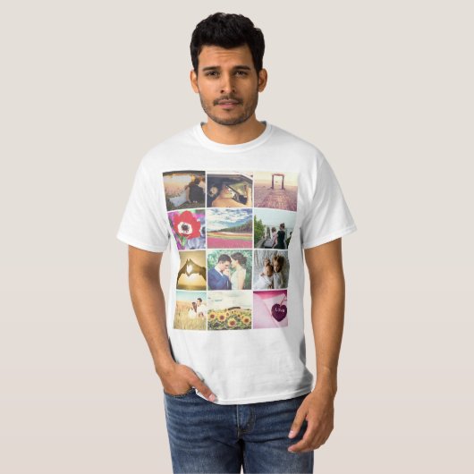 Persoonlijke foto t-shirt (Voorkant volledig)