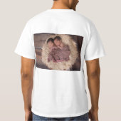 Persoonlijke foto t-shirt (Achterkant)