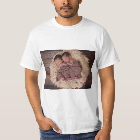 Persoonlijke foto t-shirt (Voorkant)
