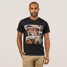 Persoonlijke foto T-shirt voor vader