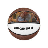 Persoonlijke foto & tekst mini basketbal (Voorkant)